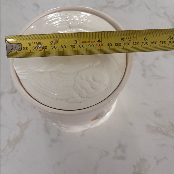 Vintage Ron Gordon Elegant White Swan Ceramic Canister - Picture 3 of 5